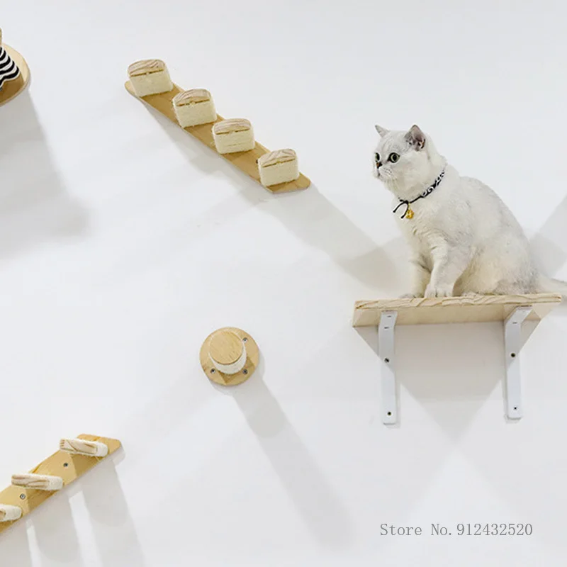 Duvara Monte Kedi Hamak Yatağı - Cat Wall Climbing Shelves Hammock Wooden incelemesi ve fiyatı