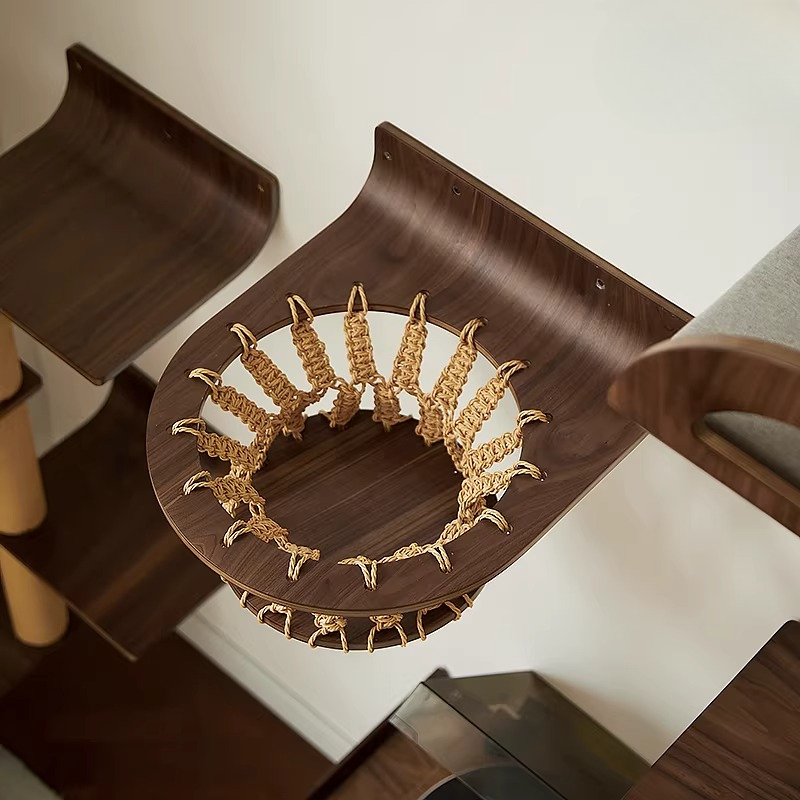 Duvara Monte Edilen Uzay Kapsü - Cat Wall Climbing Shelves Hammock Wooden incelemesi ve fiyatı