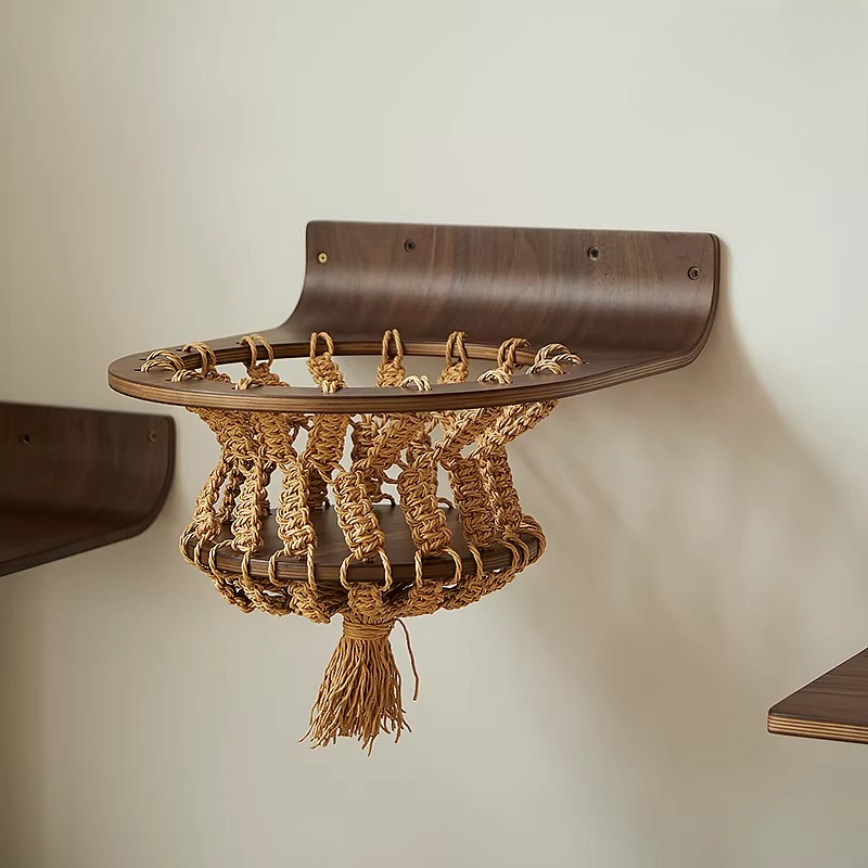 Duvara Monte Edilen Uzay Kapsü - Cat Wall Climbing Shelves Hammock Wooden incelemesi ve fiyatı