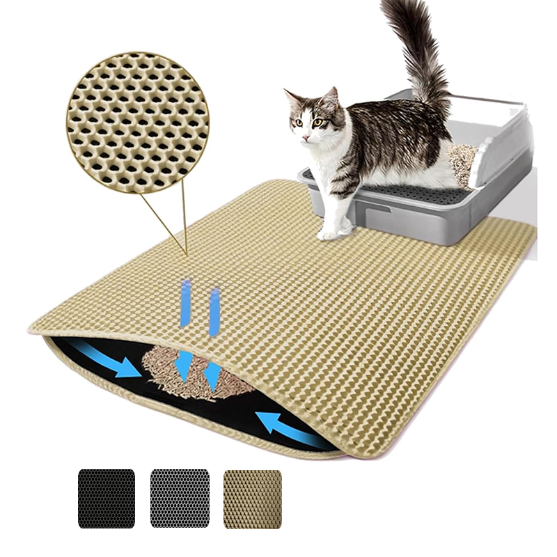 Kedi Kumu Mat 4 Boyutu Büyük P - Cat Litter Mat Double Layer Waterproof incelemesi ve fiyatı