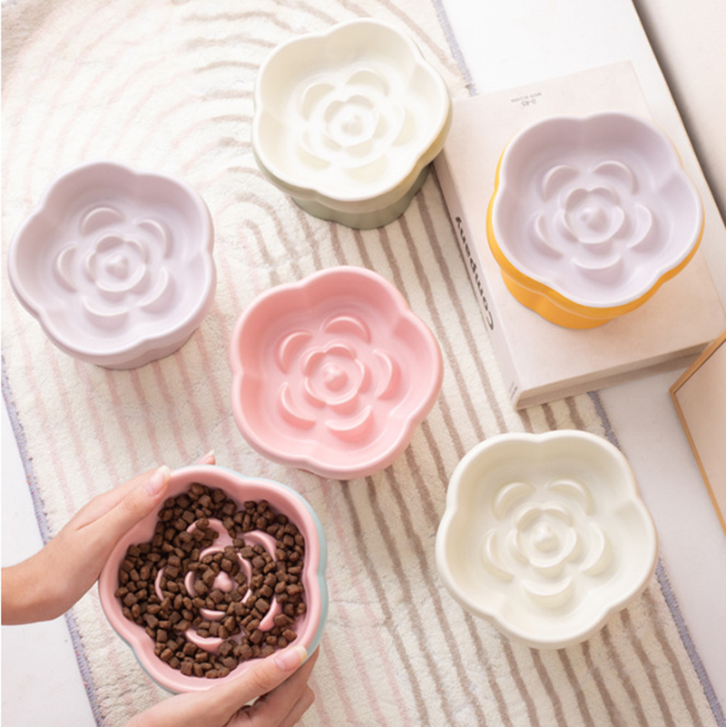 Seramik Yükseltilmiş Kedi Yava - Elevated Ceramic Cat Bowls Tilted Food incelemesi ve fiyatı