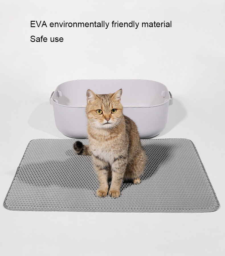 Su geçirmez Kedi Kumu Mat evci - Cat Litter Mat Double Layer Waterproof incelemesi ve fiyatı