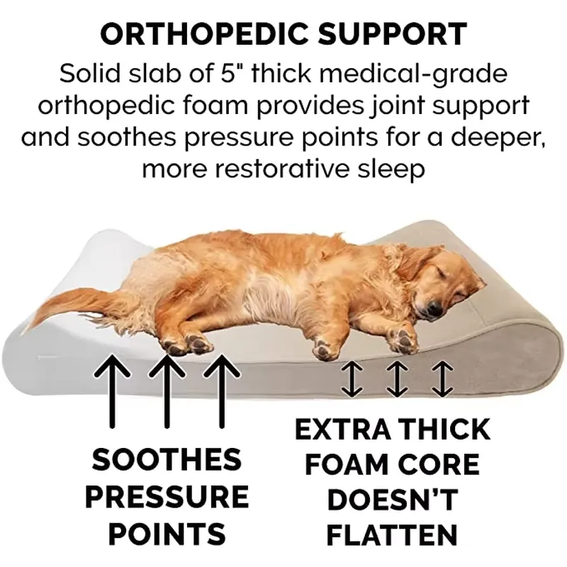 Evcil Hayvan Koltuğu Sağlam Or - Orthopedic Memory Foam Dog Bed Washable incelemesi ve fiyatı