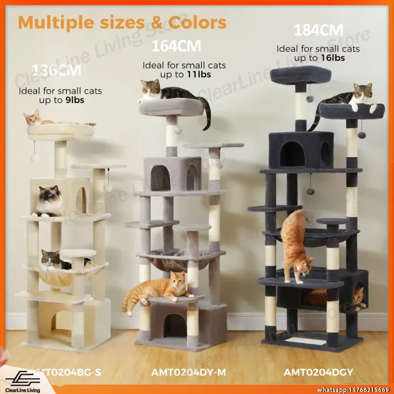 İç Mekan Kedileri için Sisal T - Cat Scratching Post Sisal Tree Tower incelemesi ve fiyatı